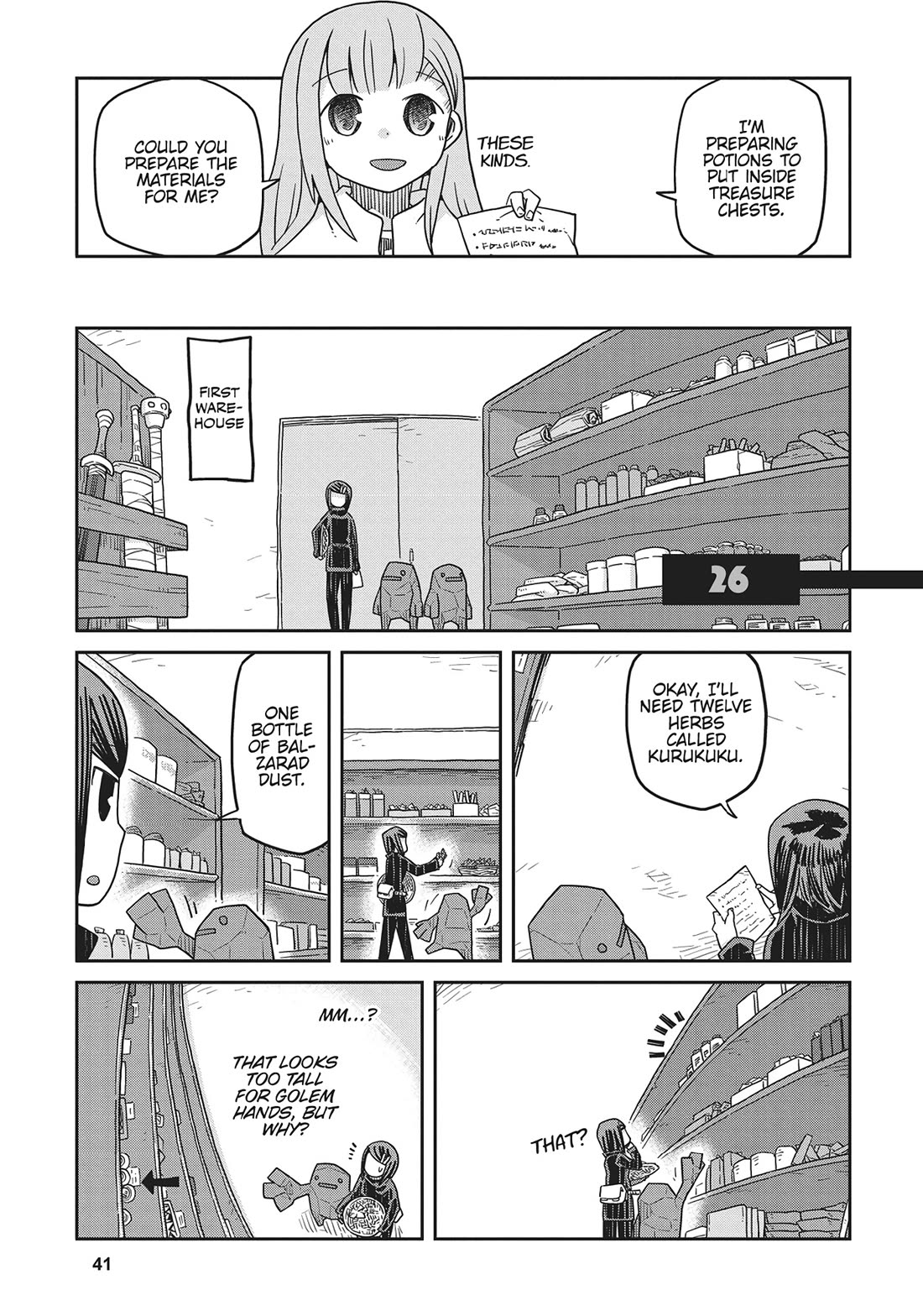 Dungeon People chapter 26 page 1