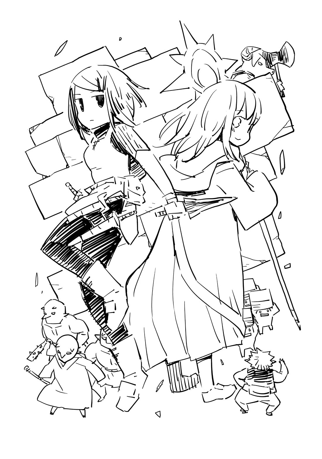 Dungeon People chapter 7.5 page 5