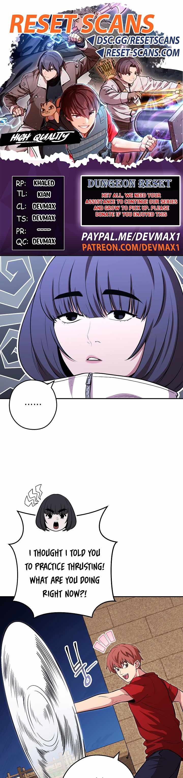 Dungeon Reset chapter 124 page 1