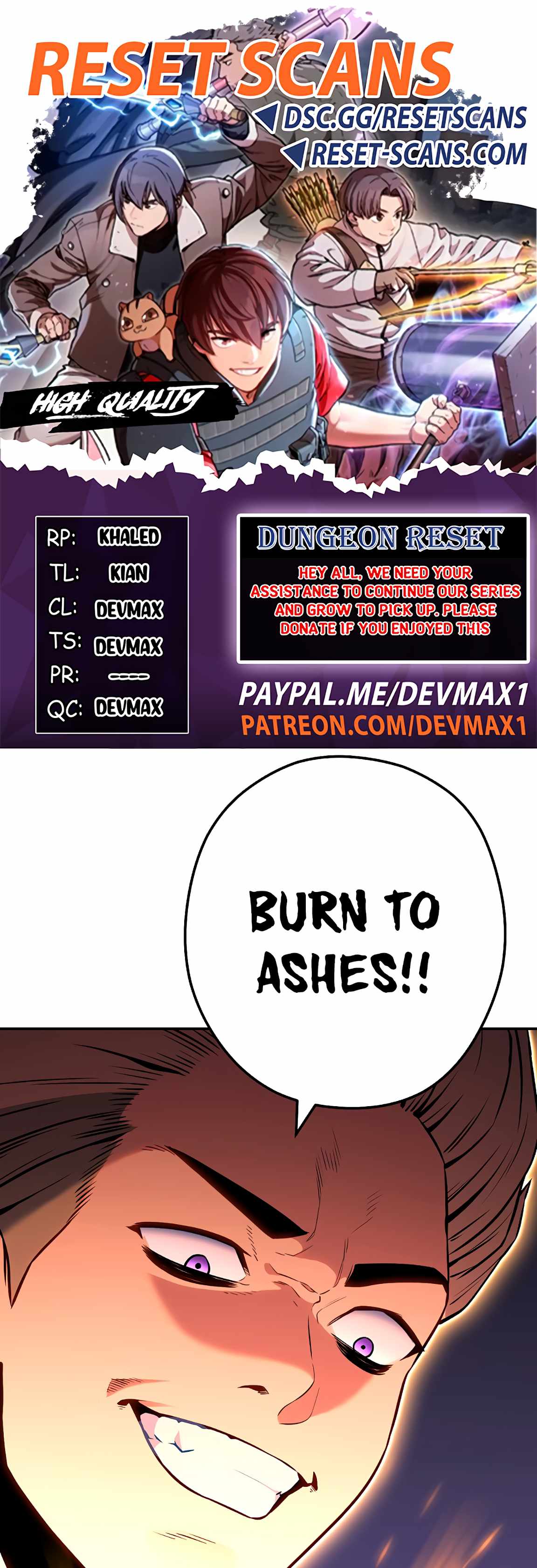 Dungeon Reset chapter 126 page 1