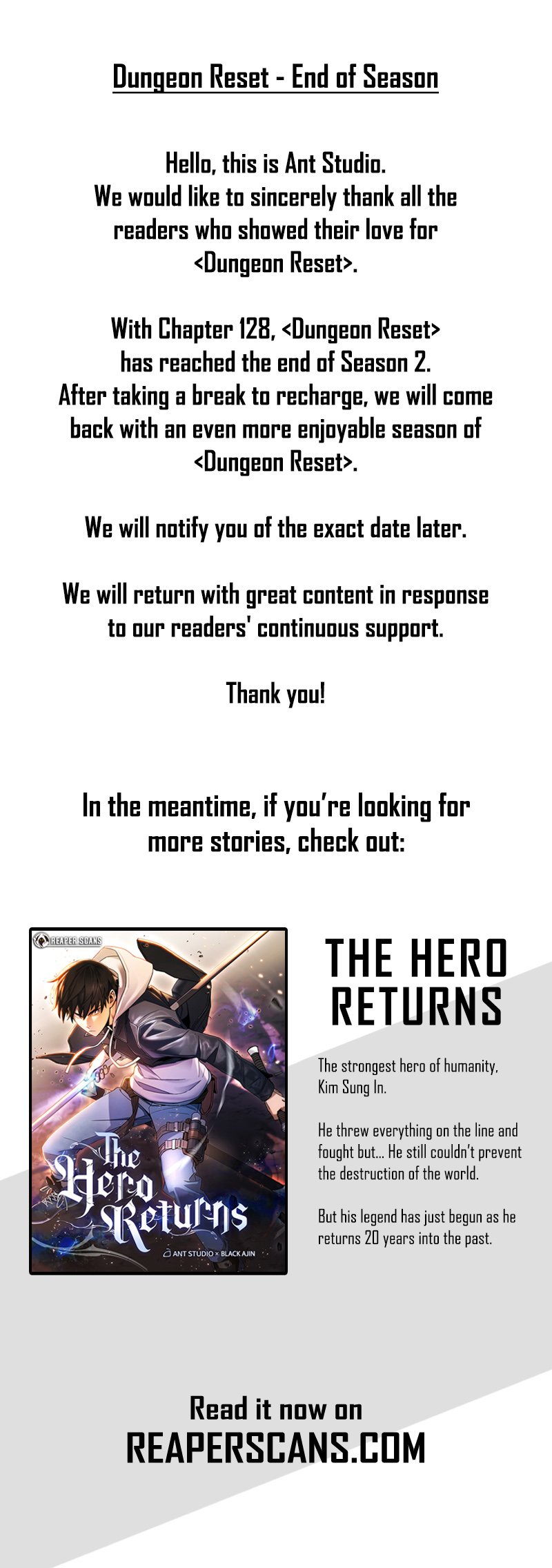 Dungeon Reset chapter 128.5 page 1