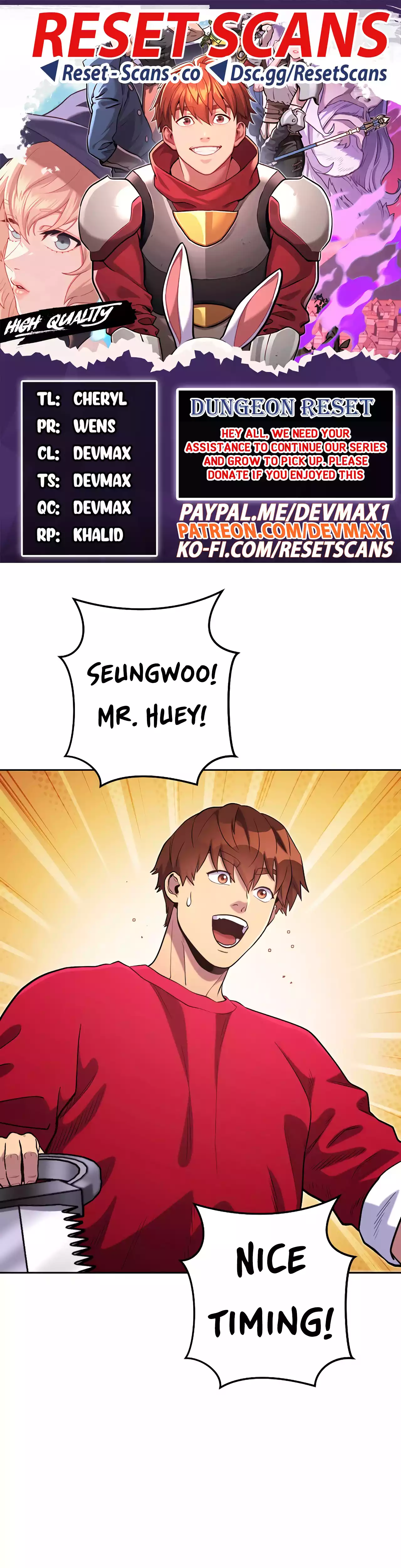 Dungeon Reset chapter 217 page 1