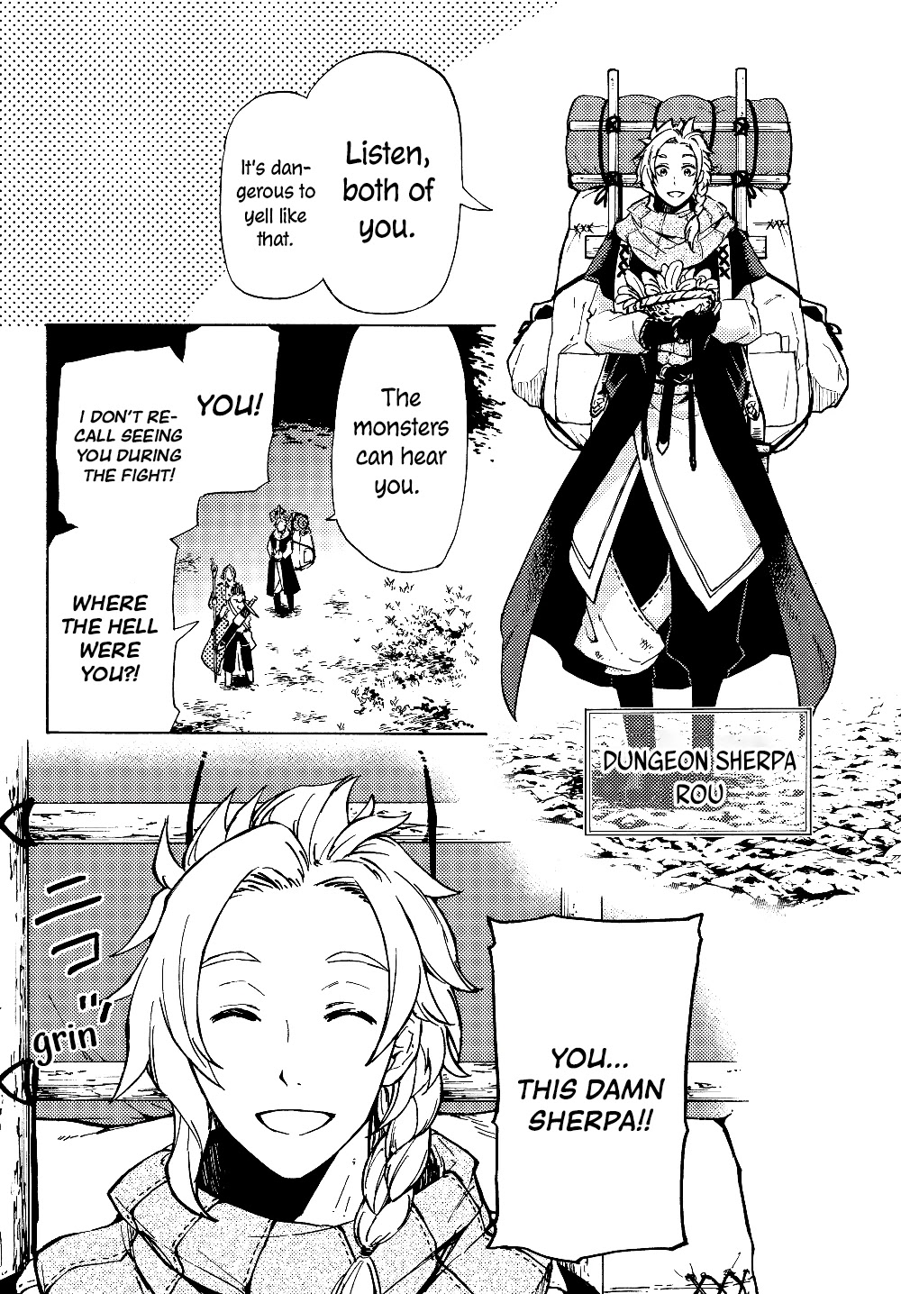 Dungeon Sherpa: Meikyuu Michisaki Annainin chapter 1 page 14