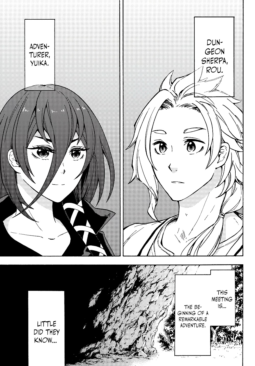 Dungeon Sherpa: Meikyuu Michisaki Annainin chapter 1 page 33