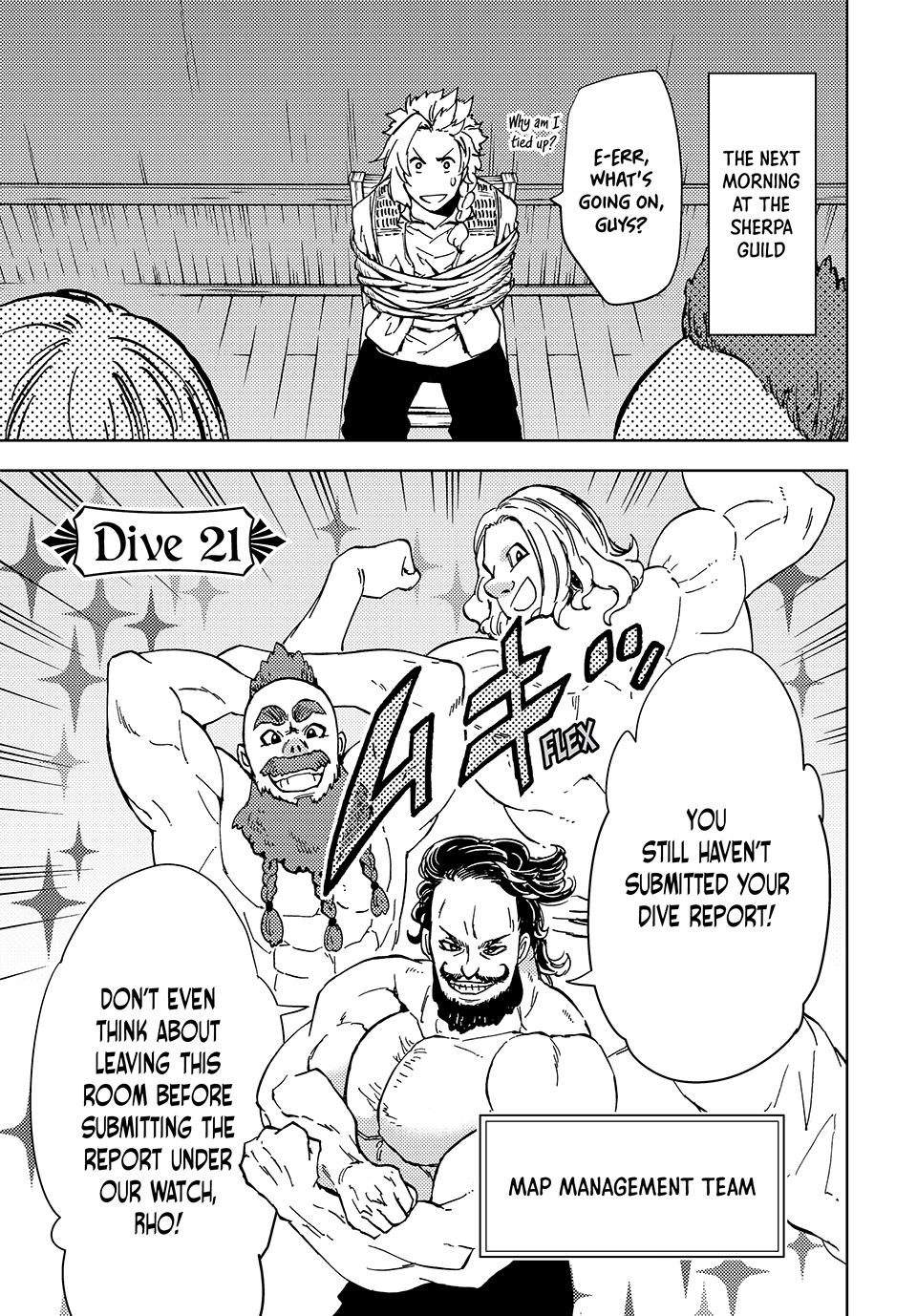 Dungeon Sherpa: Meikyuu Michisaki Annainin chapter 21 page 1