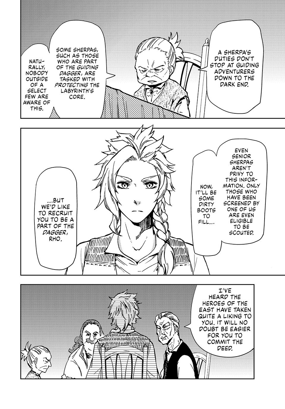 Dungeon Sherpa: Meikyuu Michisaki Annainin chapter 21 page 22