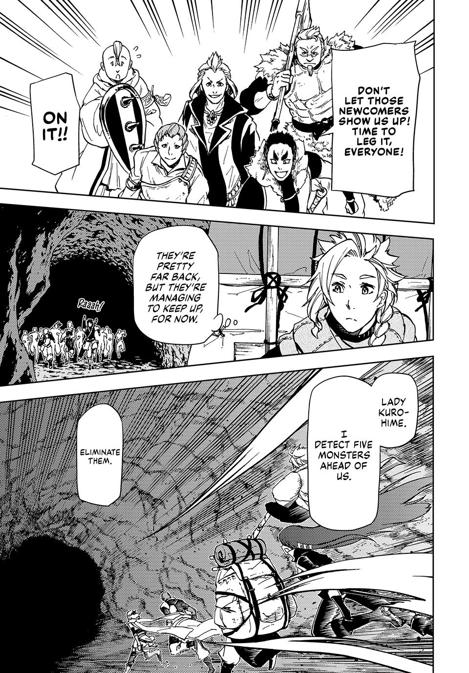 Dungeon Sherpa: Meikyuu Michisaki Annainin chapter 22 page 21