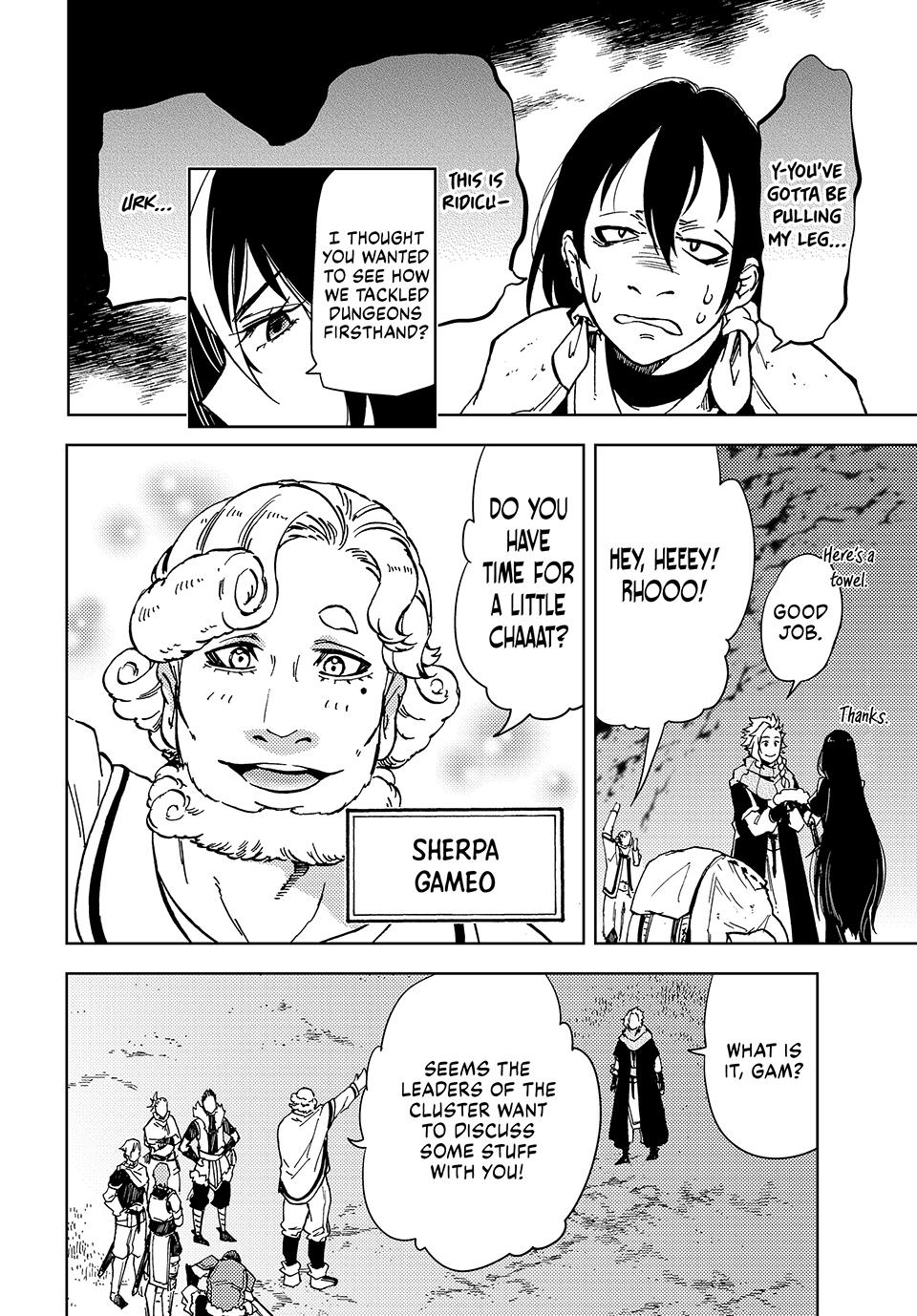 Dungeon Sherpa: Meikyuu Michisaki Annainin chapter 22 page 28