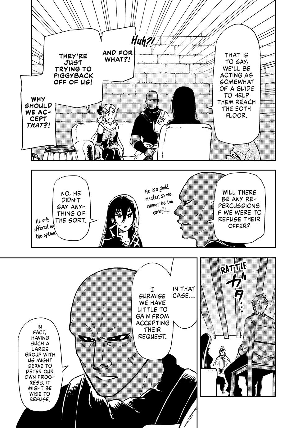 Dungeon Sherpa: Meikyuu Michisaki Annainin chapter 22 page 9