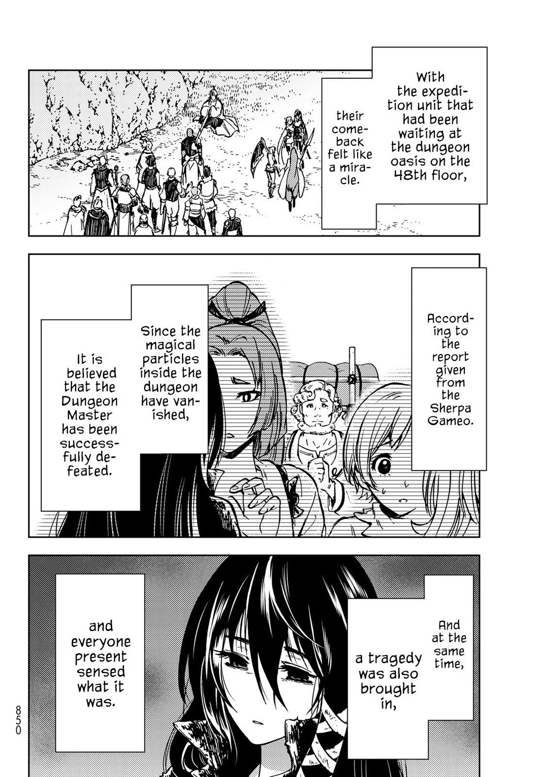 Dungeon Sherpa: Meikyuu Michisaki Annainin chapter 29 page 35