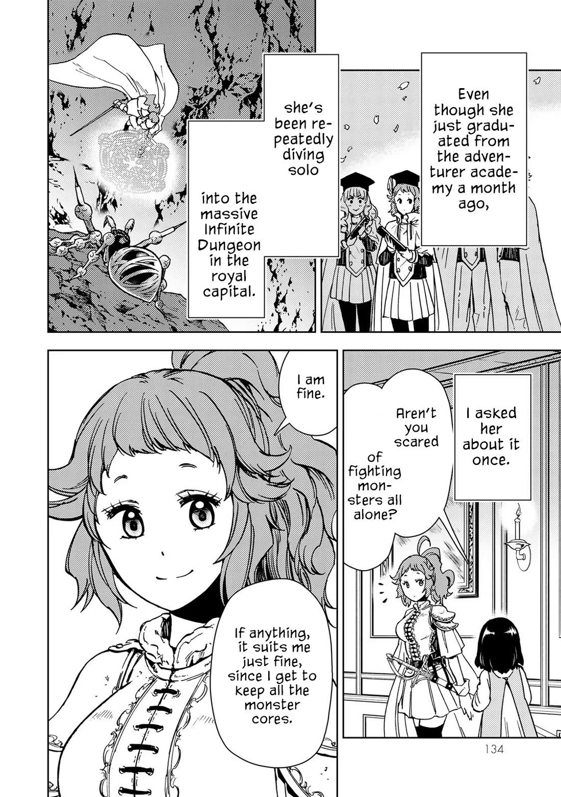 Dungeon Sherpa: Meikyuu Michisaki Annainin chapter 30 page 3