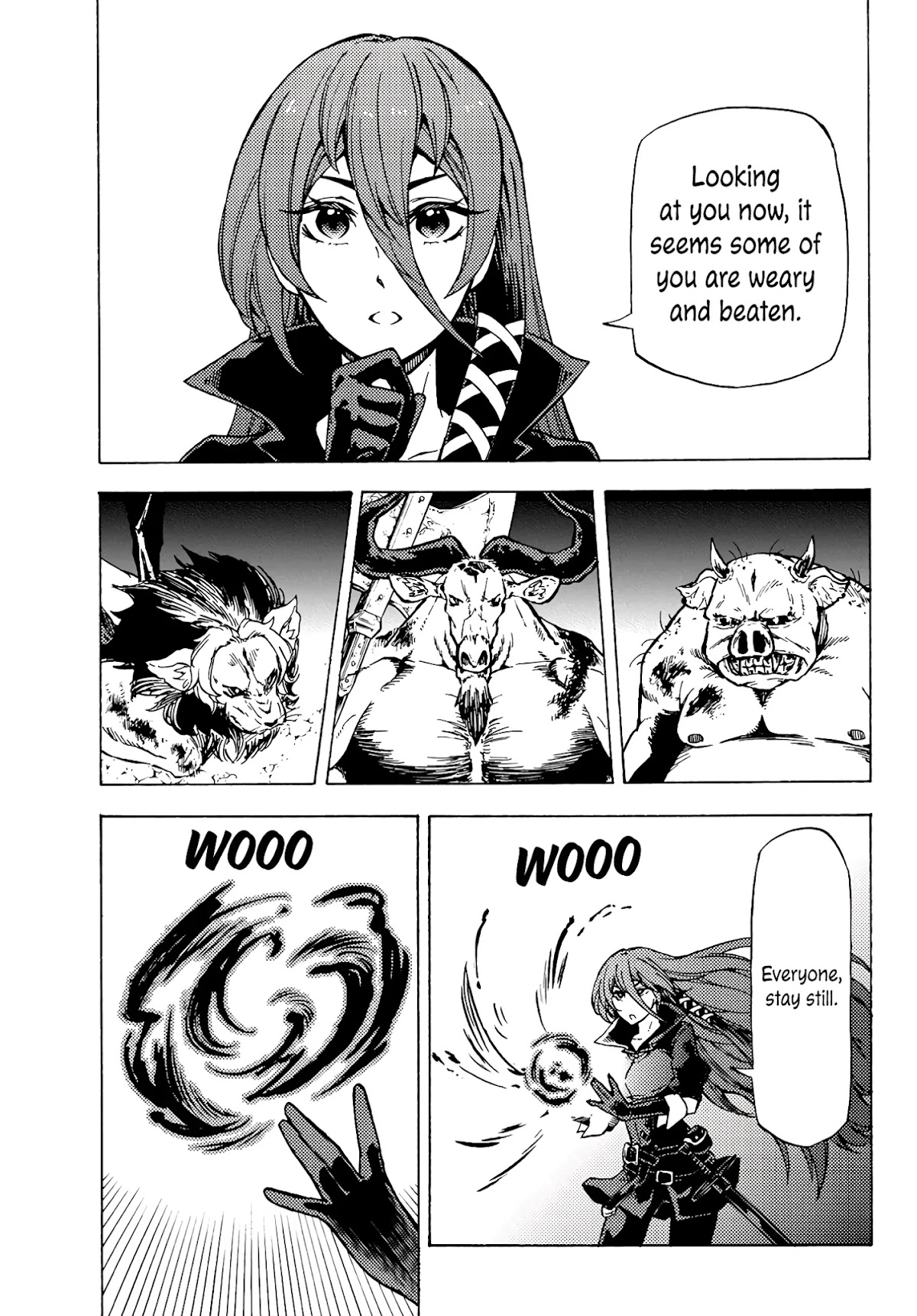 Dungeon Sherpa: Meikyuu Michisaki Annainin chapter 4 page 34