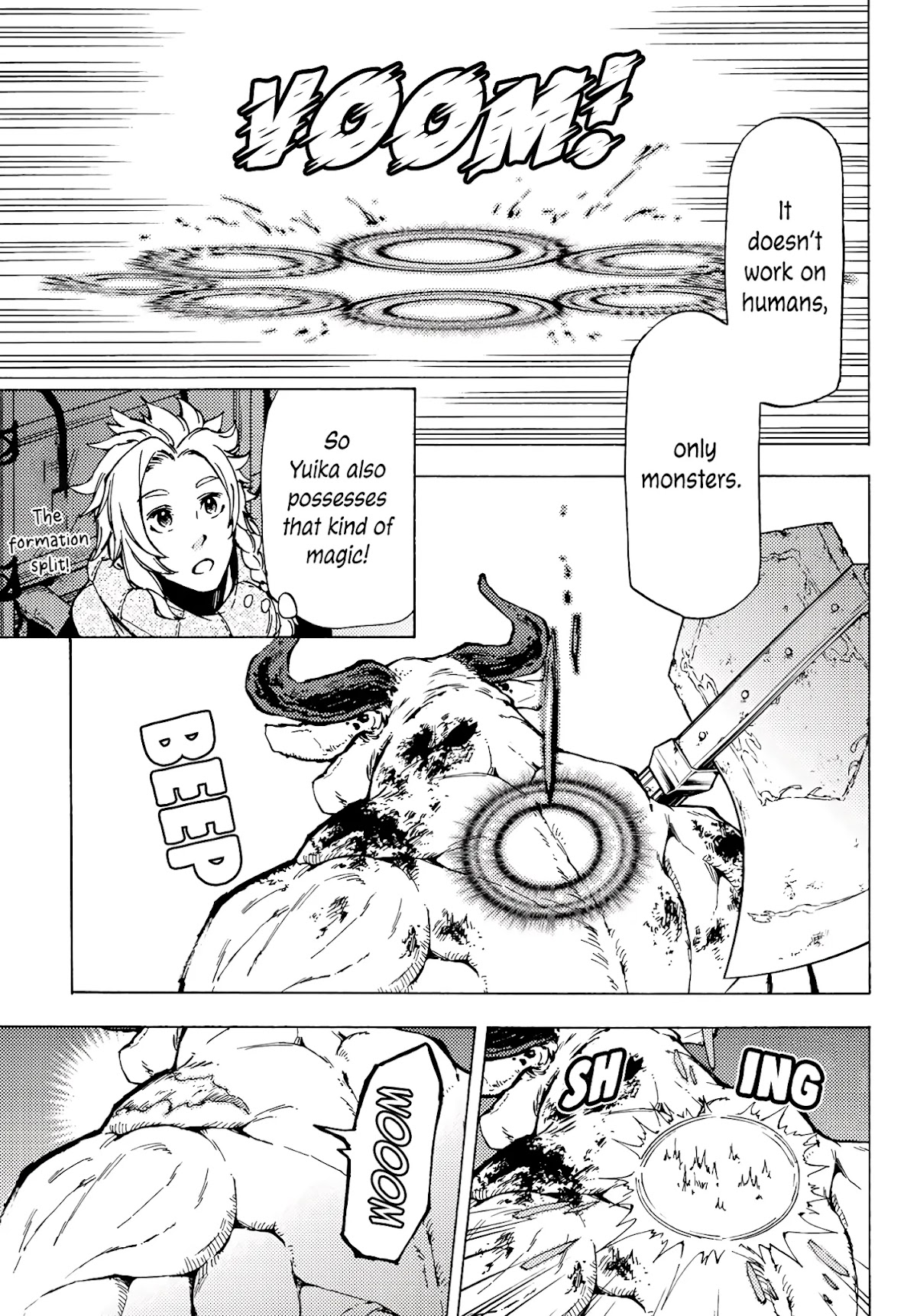 Dungeon Sherpa: Meikyuu Michisaki Annainin chapter 4 page 36