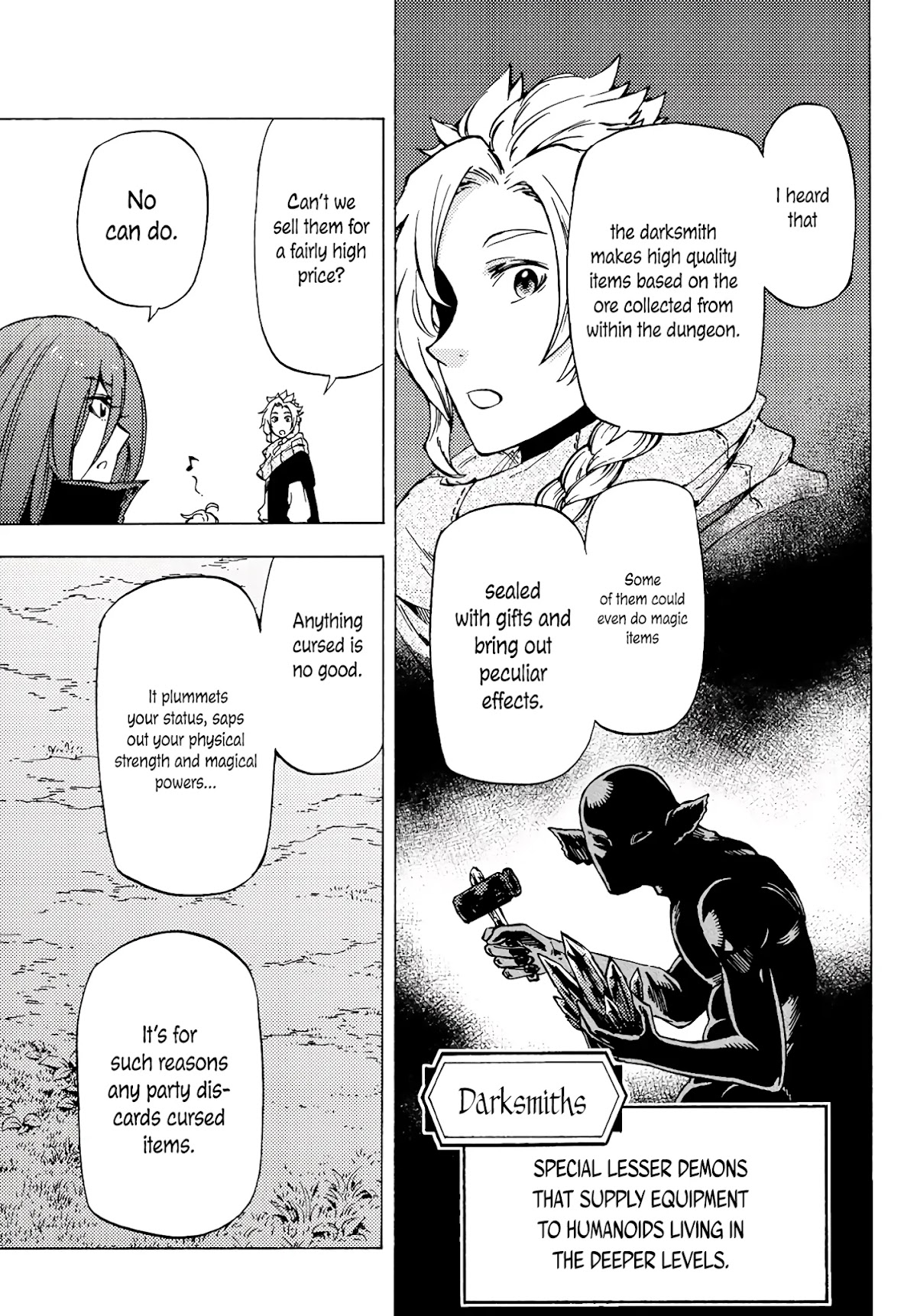 Dungeon Sherpa: Meikyuu Michisaki Annainin chapter 5 page 32