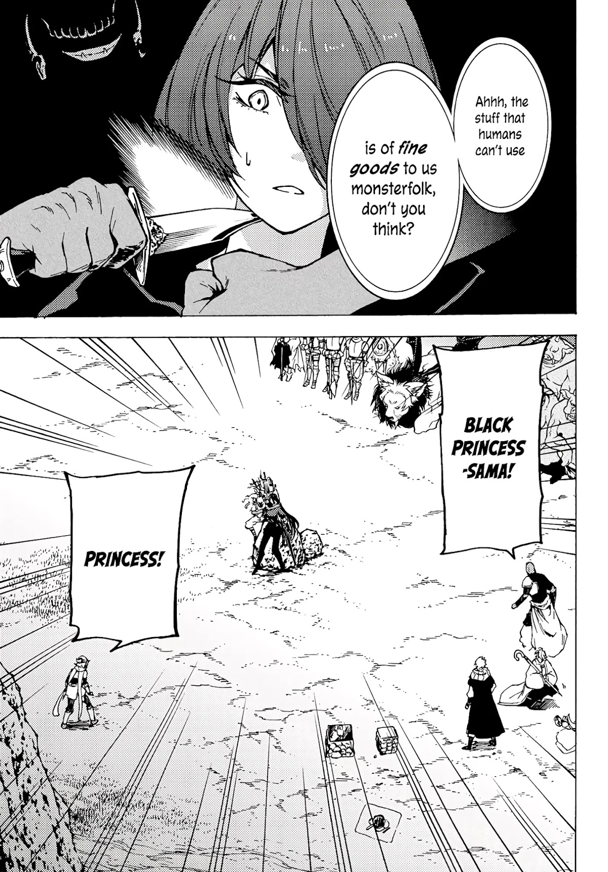 Dungeon Sherpa: Meikyuu Michisaki Annainin chapter 5 page 34