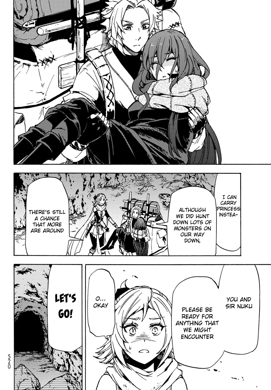 Dungeon Sherpa: Meikyuu Michisaki Annainin chapter 7 page 33