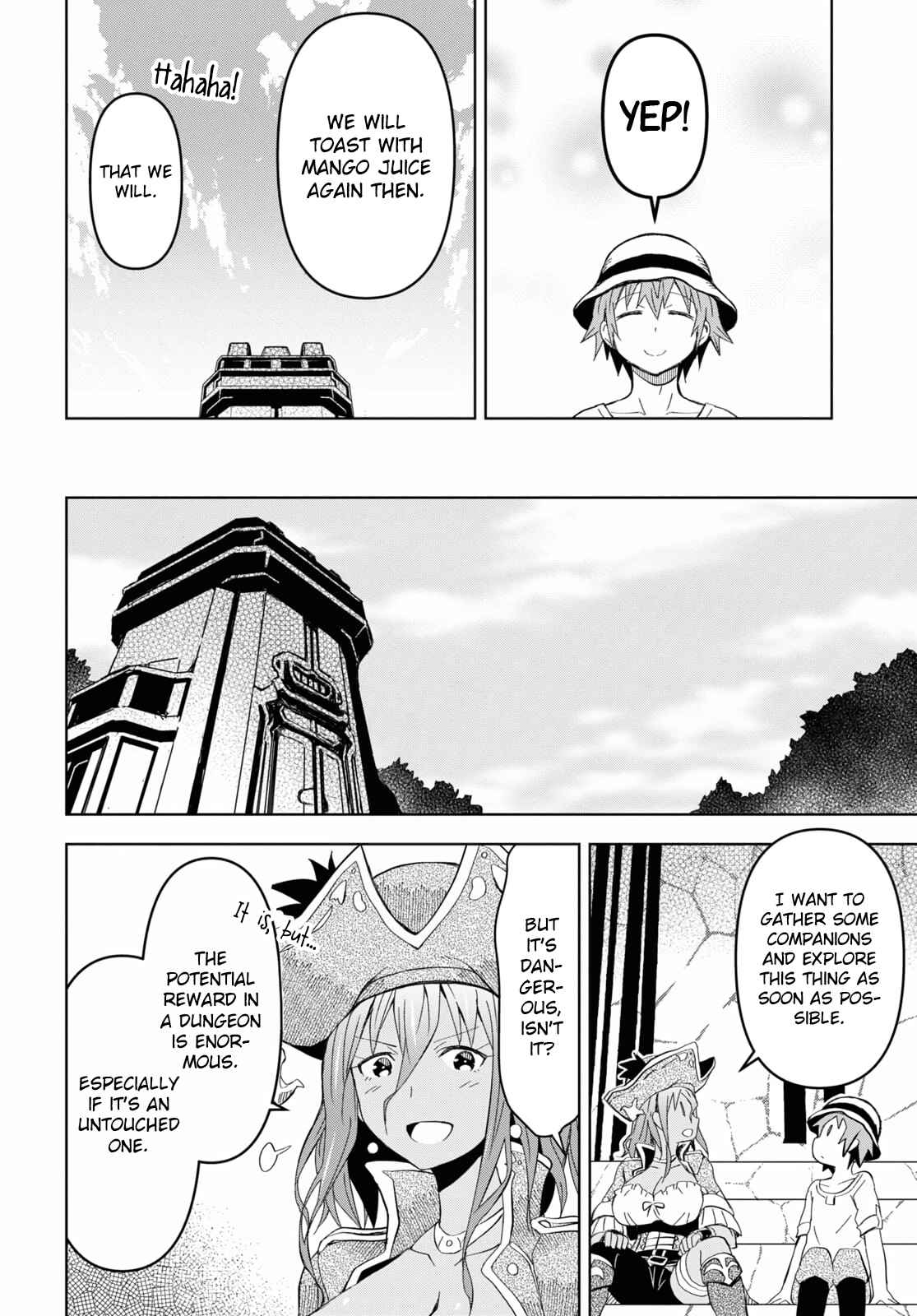 Dungeon Tou de Yadoya wo Yarou! Souzou Mahou wo Moratta Ore no Hosoude Hanjouki chapter 10 page 23