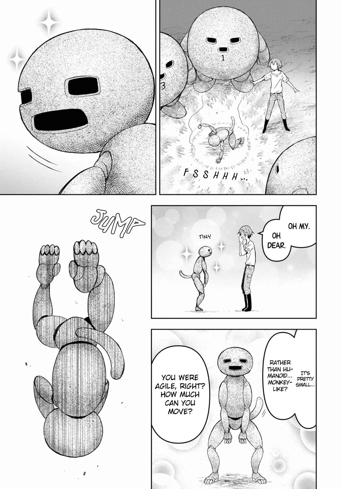 Dungeon Tou de Yadoya wo Yarou! Souzou Mahou wo Moratta Ore no Hosoude Hanjouki chapter 11 page 23