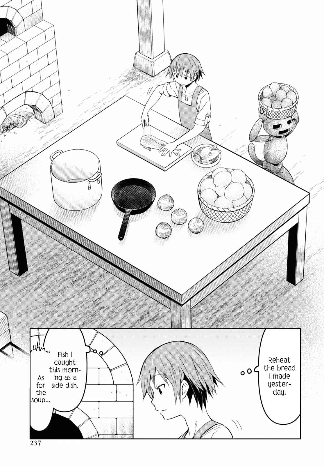 Dungeon Tou de Yadoya wo Yarou! Souzou Mahou wo Moratta Ore no Hosoude Hanjouki chapter 13 page 2