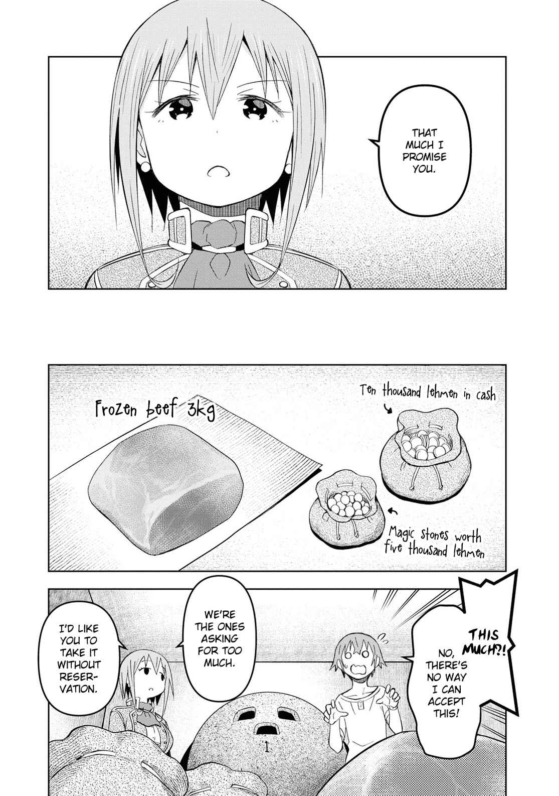 Dungeon Tou de Yadoya wo Yarou! Souzou Mahou wo Moratta Ore no Hosoude Hanjouki chapter 19 page 10