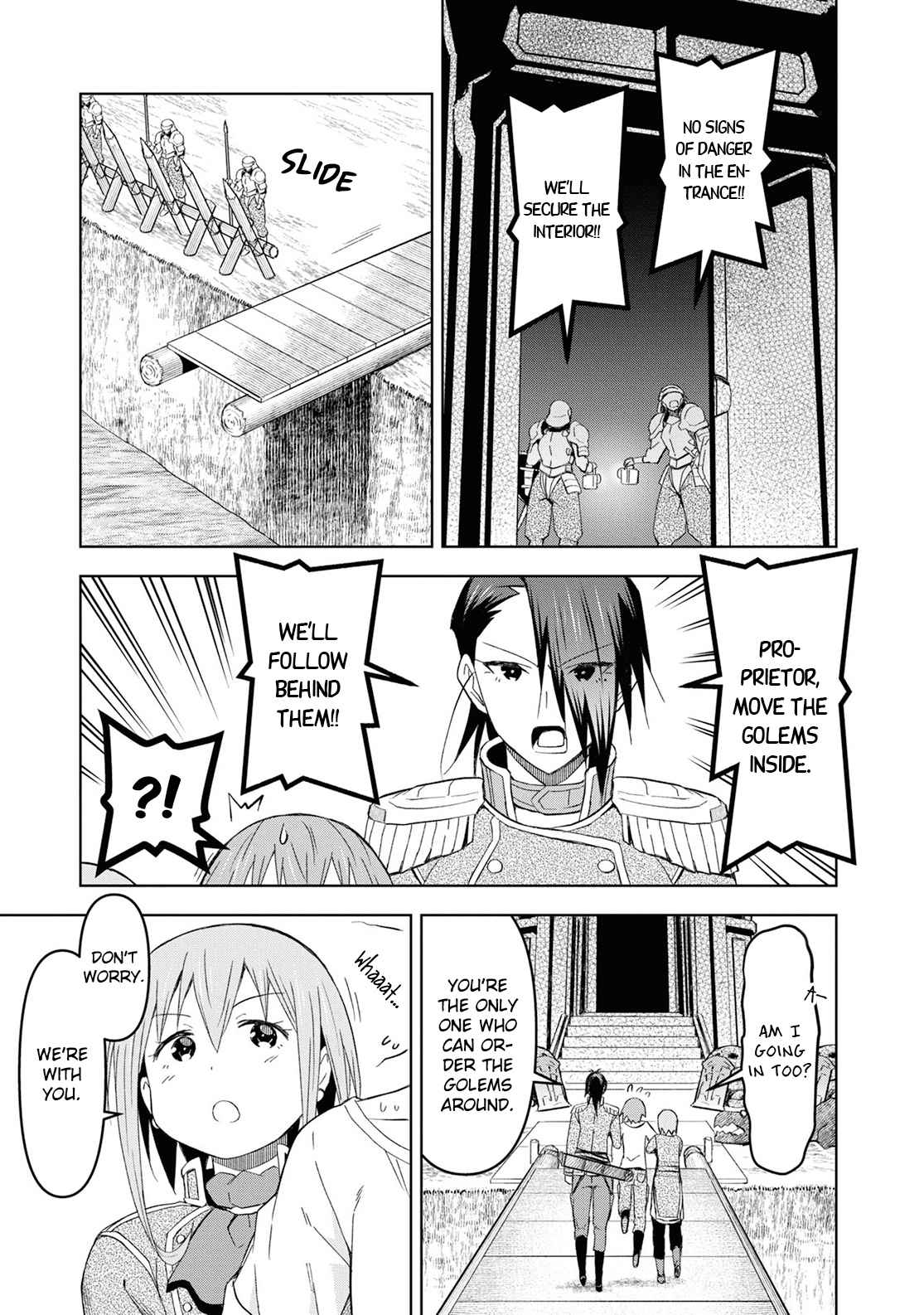 Dungeon Tou de Yadoya wo Yarou! Souzou Mahou wo Moratta Ore no Hosoude Hanjouki chapter 19 page 24