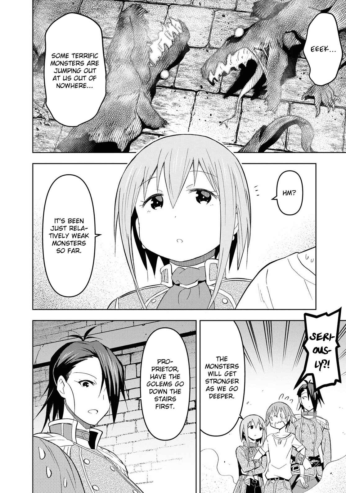 Dungeon Tou de Yadoya wo Yarou! Souzou Mahou wo Moratta Ore no Hosoude Hanjouki chapter 19 page 27