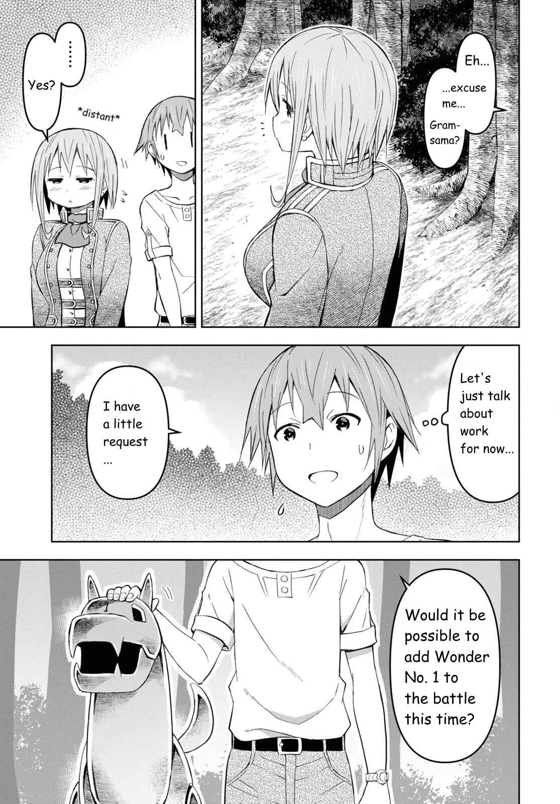 Dungeon Tou de Yadoya wo Yarou! Souzou Mahou wo Moratta Ore no Hosoude Hanjouki chapter 21 page 13