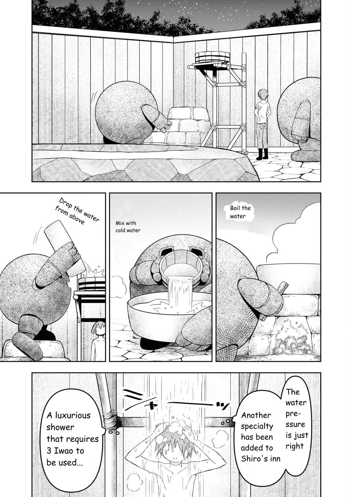 Dungeon Tou de Yadoya wo Yarou! Souzou Mahou wo Moratta Ore no Hosoude Hanjouki chapter 22 page 15