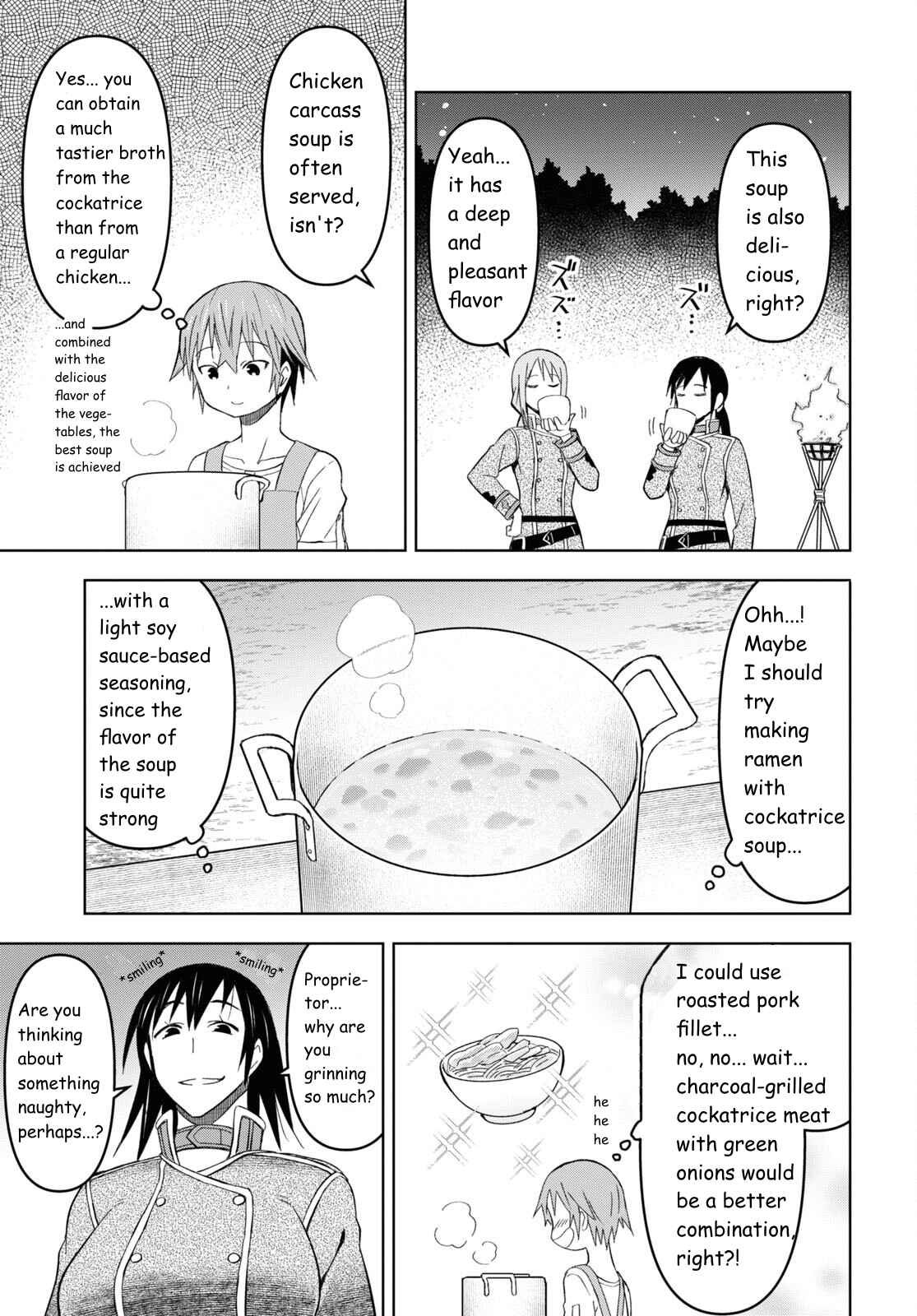 Dungeon Tou de Yadoya wo Yarou! Souzou Mahou wo Moratta Ore no Hosoude Hanjouki chapter 22 page 7