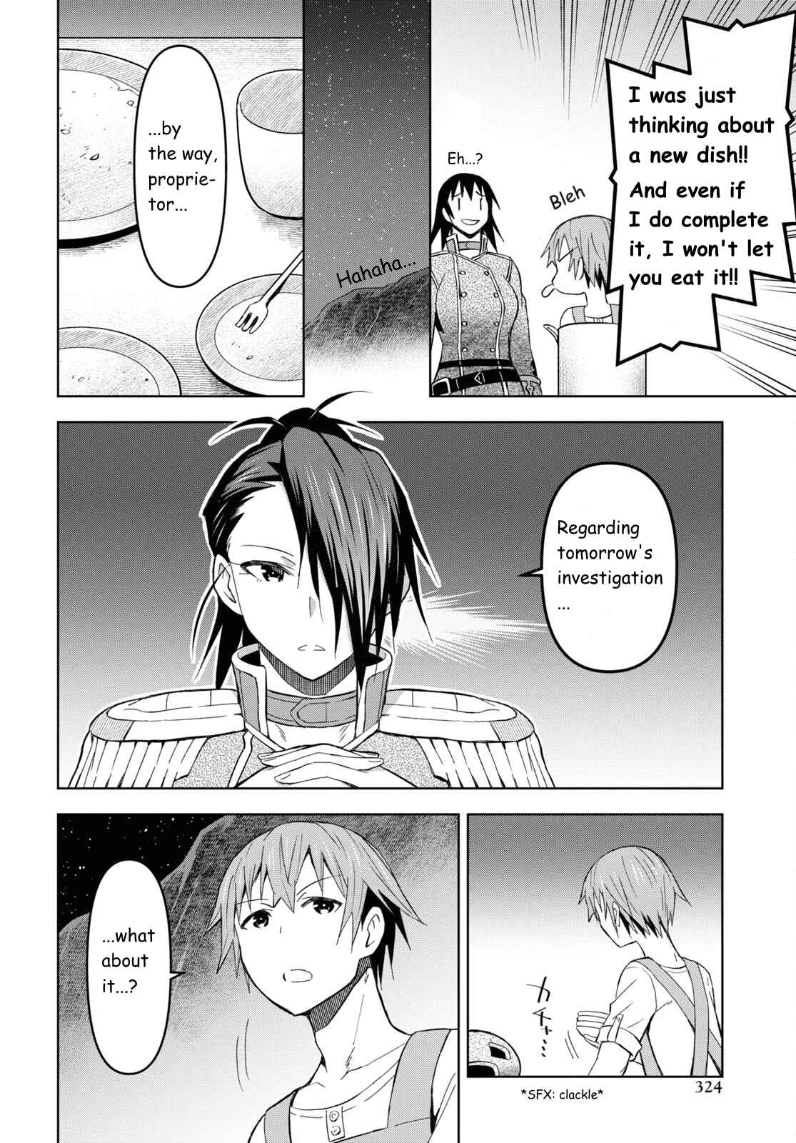 Dungeon Tou de Yadoya wo Yarou! Souzou Mahou wo Moratta Ore no Hosoude Hanjouki chapter 22 page 8