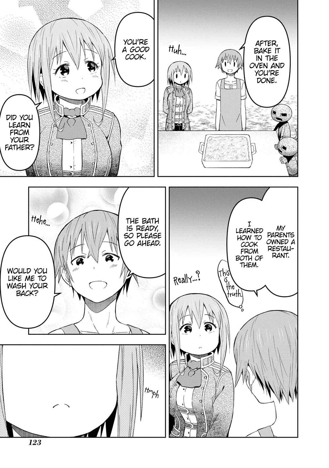 Dungeon Tou de Yadoya wo Yarou! Souzou Mahou wo Moratta Ore no Hosoude Hanjouki chapter 23 page 5