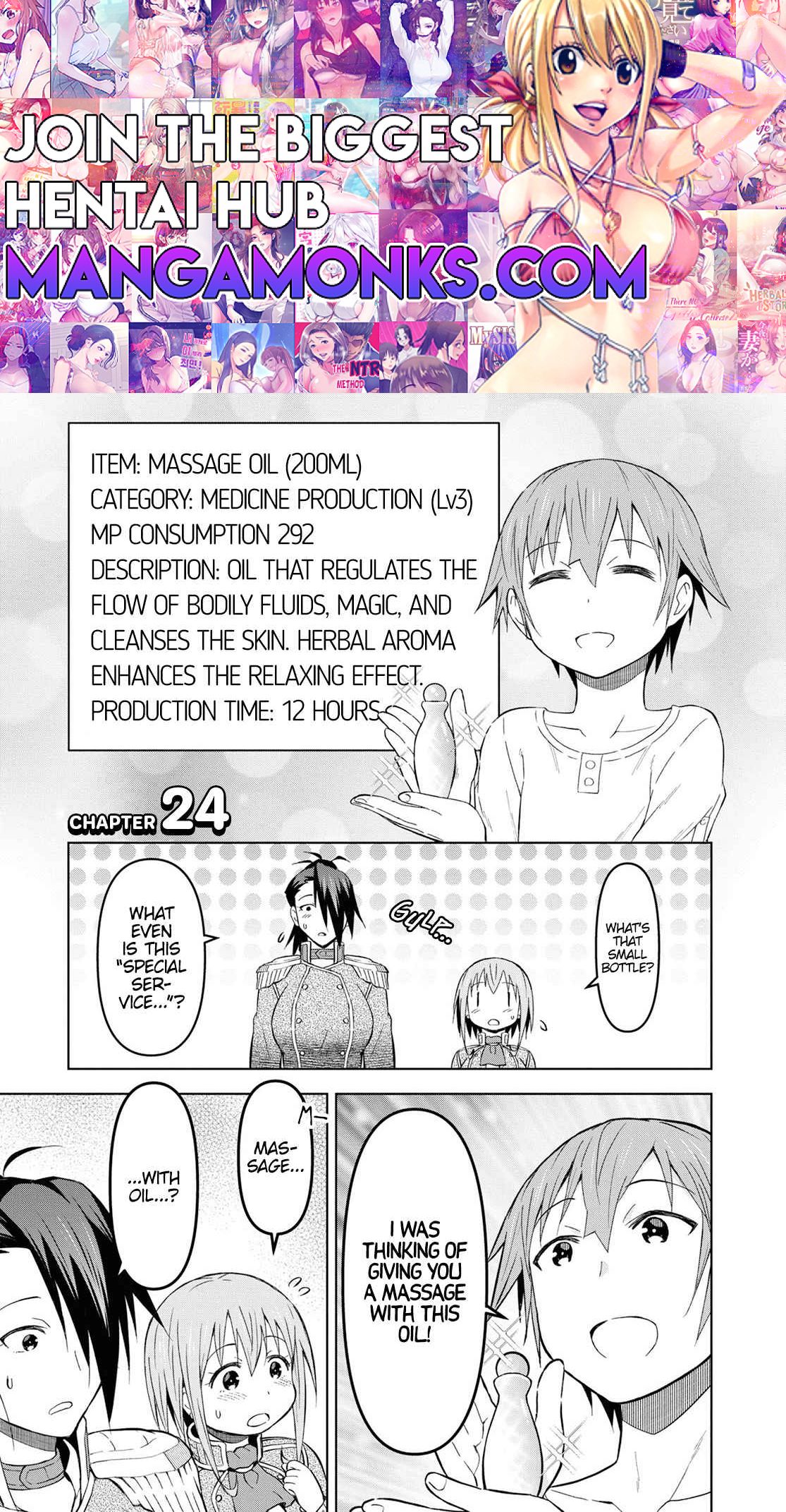 Dungeon Tou de Yadoya wo Yarou! Souzou Mahou wo Moratta Ore no Hosoude Hanjouki chapter 24 page 1