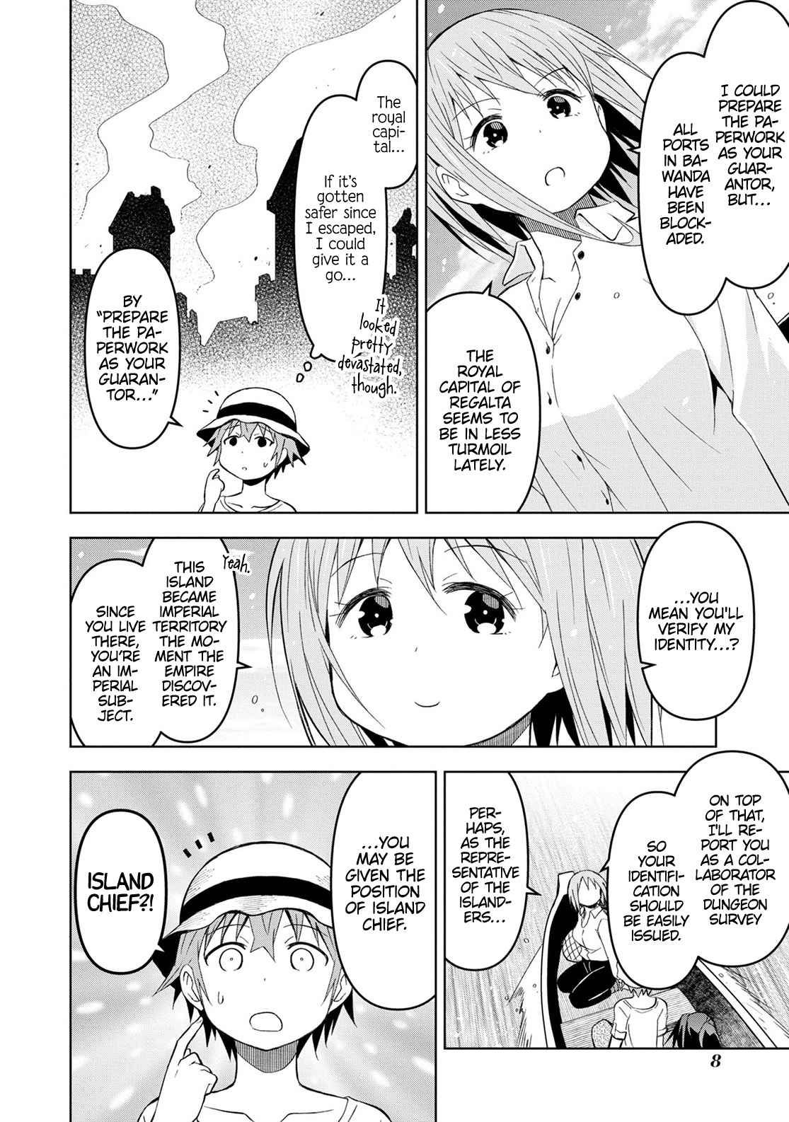 Dungeon Tou de Yadoya wo Yarou! Souzou Mahou wo Moratta Ore no Hosoude Hanjouki chapter 25 page 9