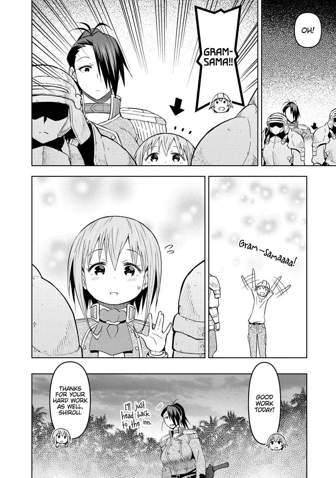 Dungeon Tou de Yadoya wo Yarou! Souzou Mahou wo Moratta Ore no Hosoude Hanjouki chapter 26 page 4