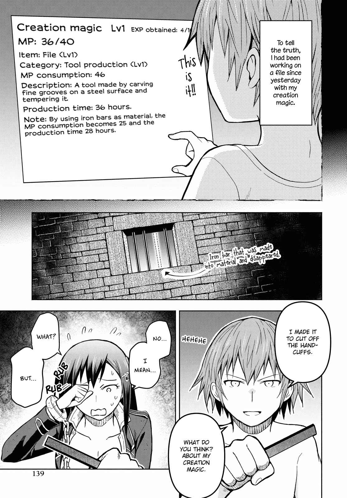 Dungeon Tou de Yadoya wo Yarou! Souzou Mahou wo Moratta Ore no Hosoude Hanjouki chapter 3 page 15