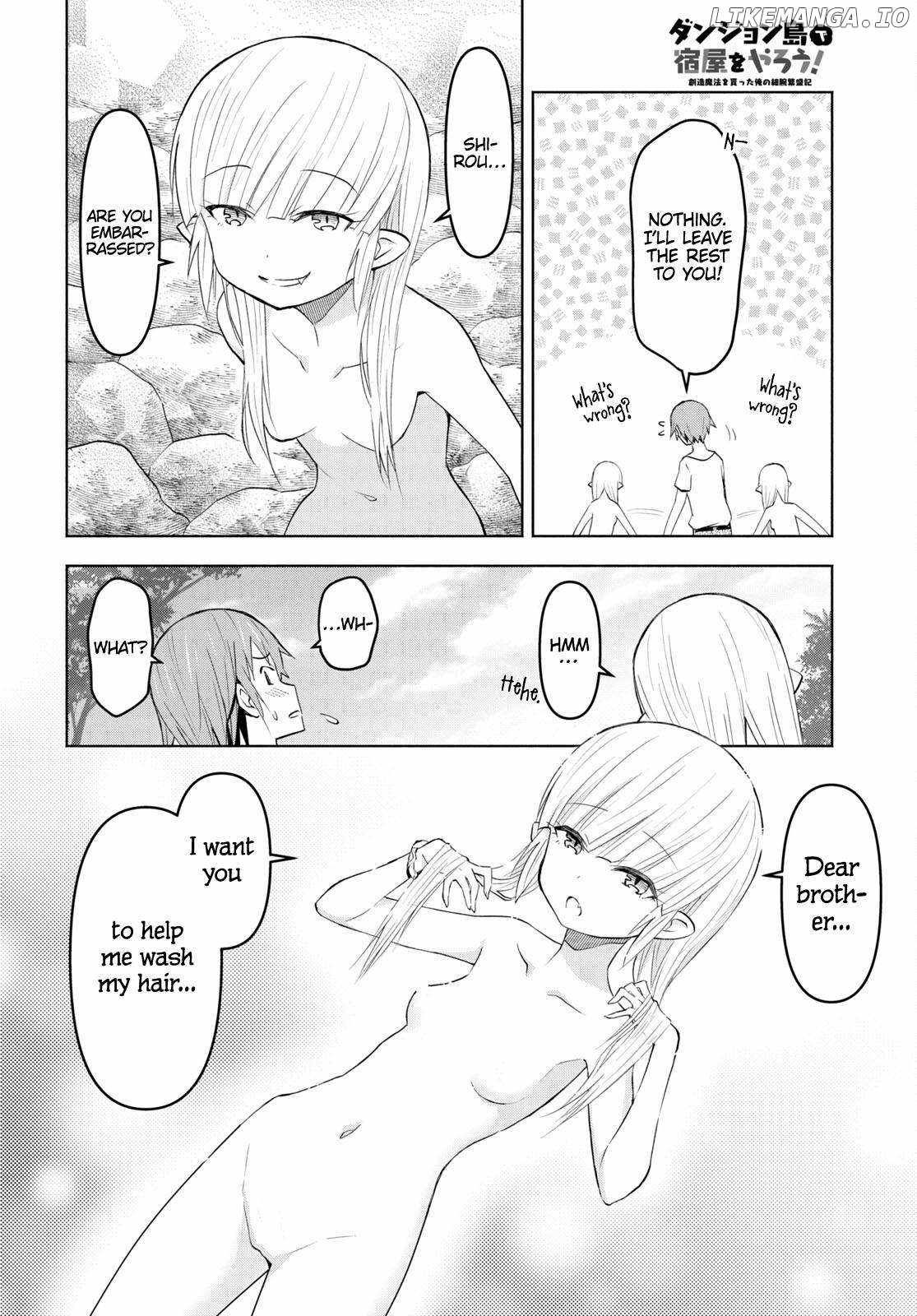 Dungeon Tou de Yadoya wo Yarou! Souzou Mahou wo Moratta Ore no Hosoude Hanjouki chapter 35 page 6