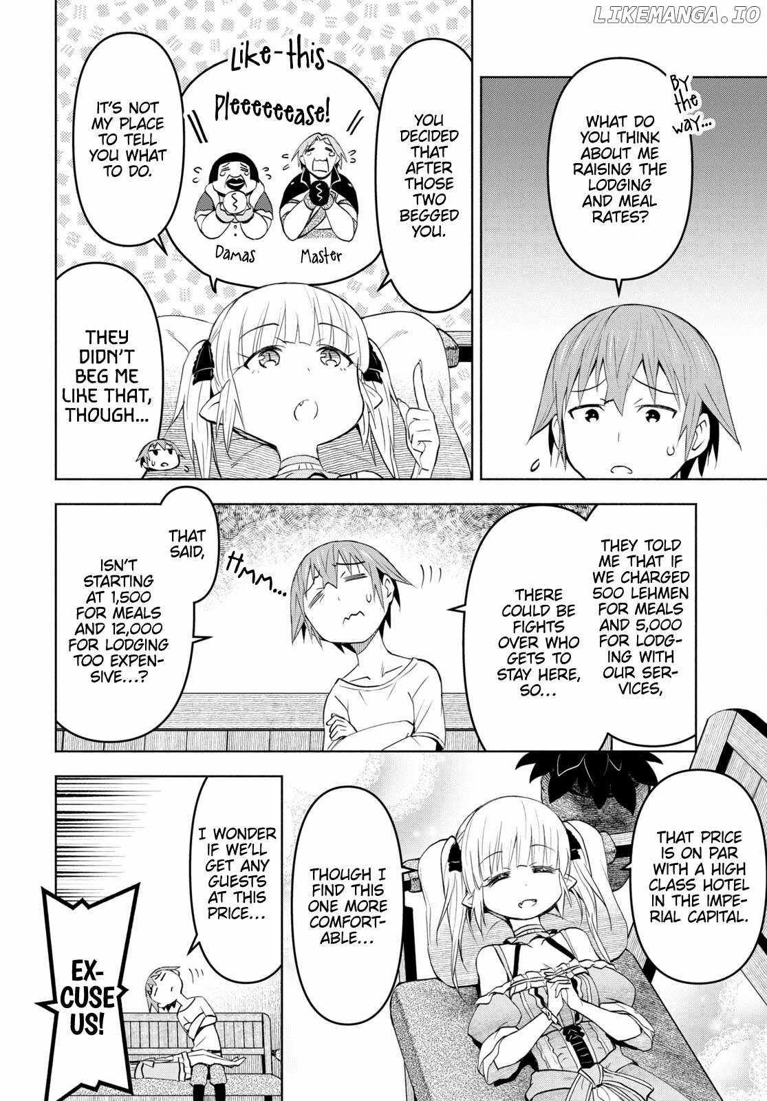 Dungeon Tou de Yadoya wo Yarou! Souzou Mahou wo Moratta Ore no Hosoude Hanjouki chapter 37 page 12