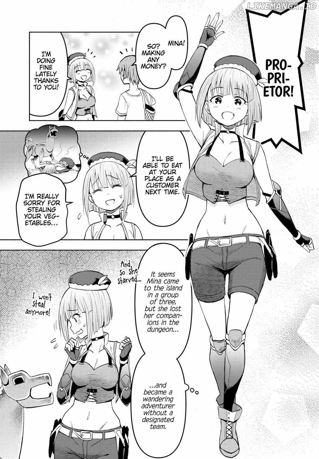 Dungeon Tou de Yadoya wo Yarou! Souzou Mahou wo Moratta Ore no Hosoude Hanjouki chapter 37 page 25