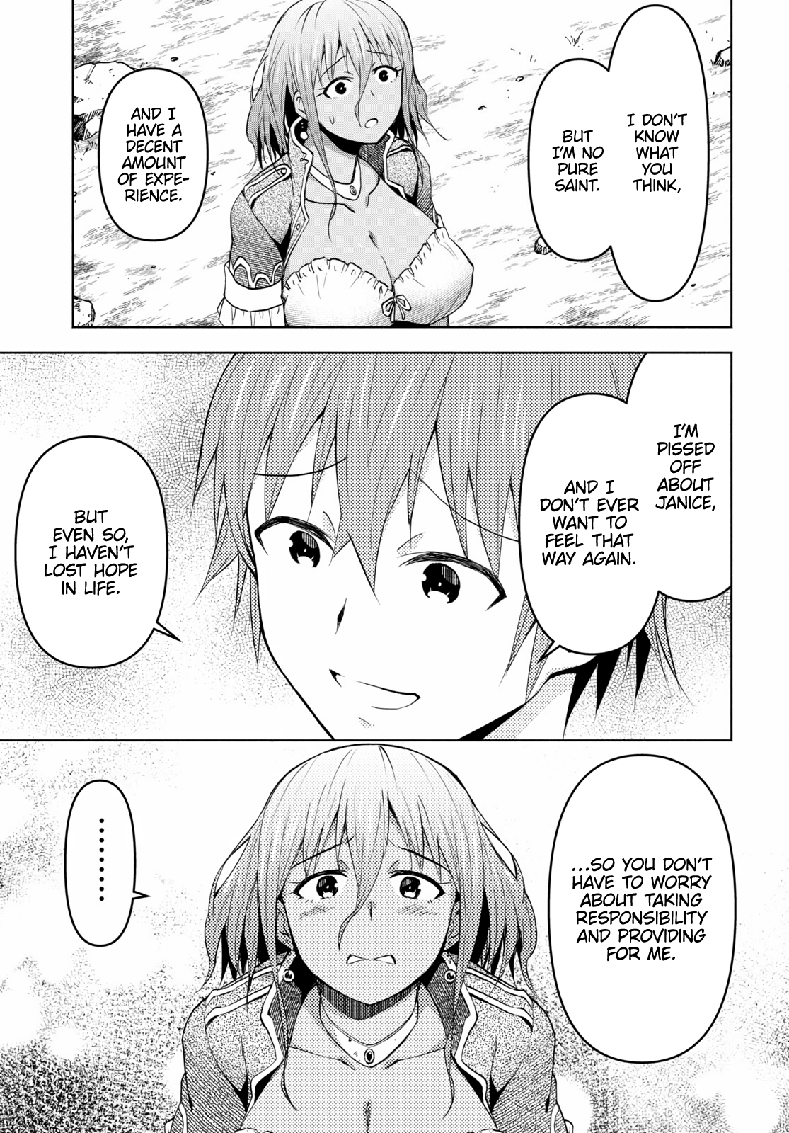 Dungeon Tou de Yadoya wo Yarou! Souzou Mahou wo Moratta Ore no Hosoude Hanjouki chapter 39 page 15