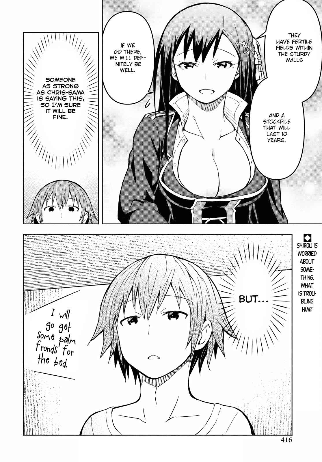 Dungeon Tou de Yadoya wo Yarou! Souzou Mahou wo Moratta Ore no Hosoude Hanjouki chapter 4 page 30