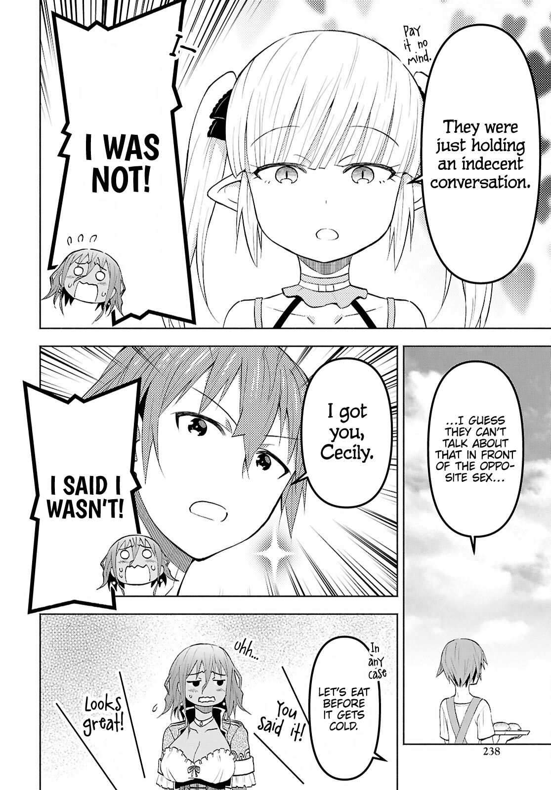 Dungeon Tou de Yadoya wo Yarou! Souzou Mahou wo Moratta Ore no Hosoude Hanjouki chapter 40 page 3