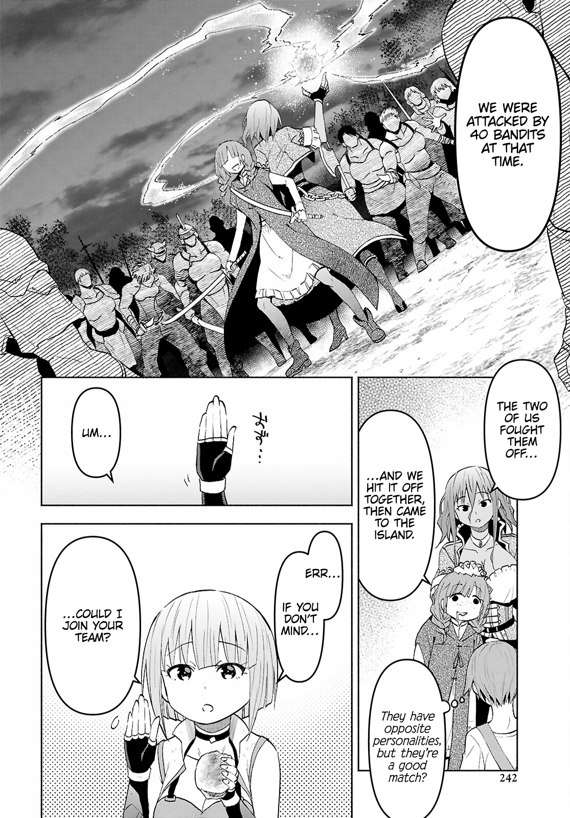 Dungeon Tou de Yadoya wo Yarou! Souzou Mahou wo Moratta Ore no Hosoude Hanjouki chapter 40 page 7