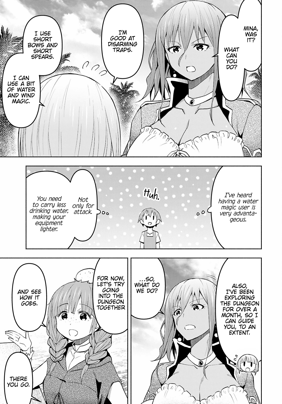 Dungeon Tou de Yadoya wo Yarou! Souzou Mahou wo Moratta Ore no Hosoude Hanjouki chapter 40 page 8