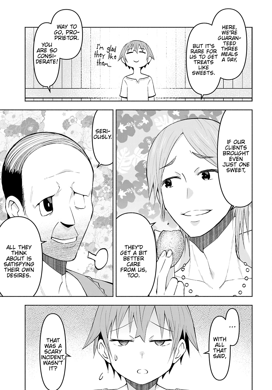 Dungeon Tou de Yadoya wo Yarou! Souzou Mahou wo Moratta Ore no Hosoude Hanjouki chapter 41 page 3