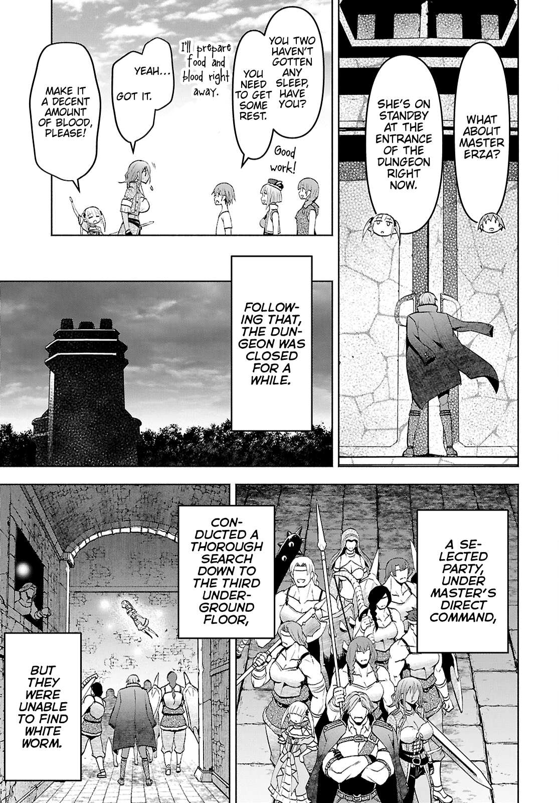 Dungeon Tou de Yadoya wo Yarou! Souzou Mahou wo Moratta Ore no Hosoude Hanjouki chapter 42 page 23