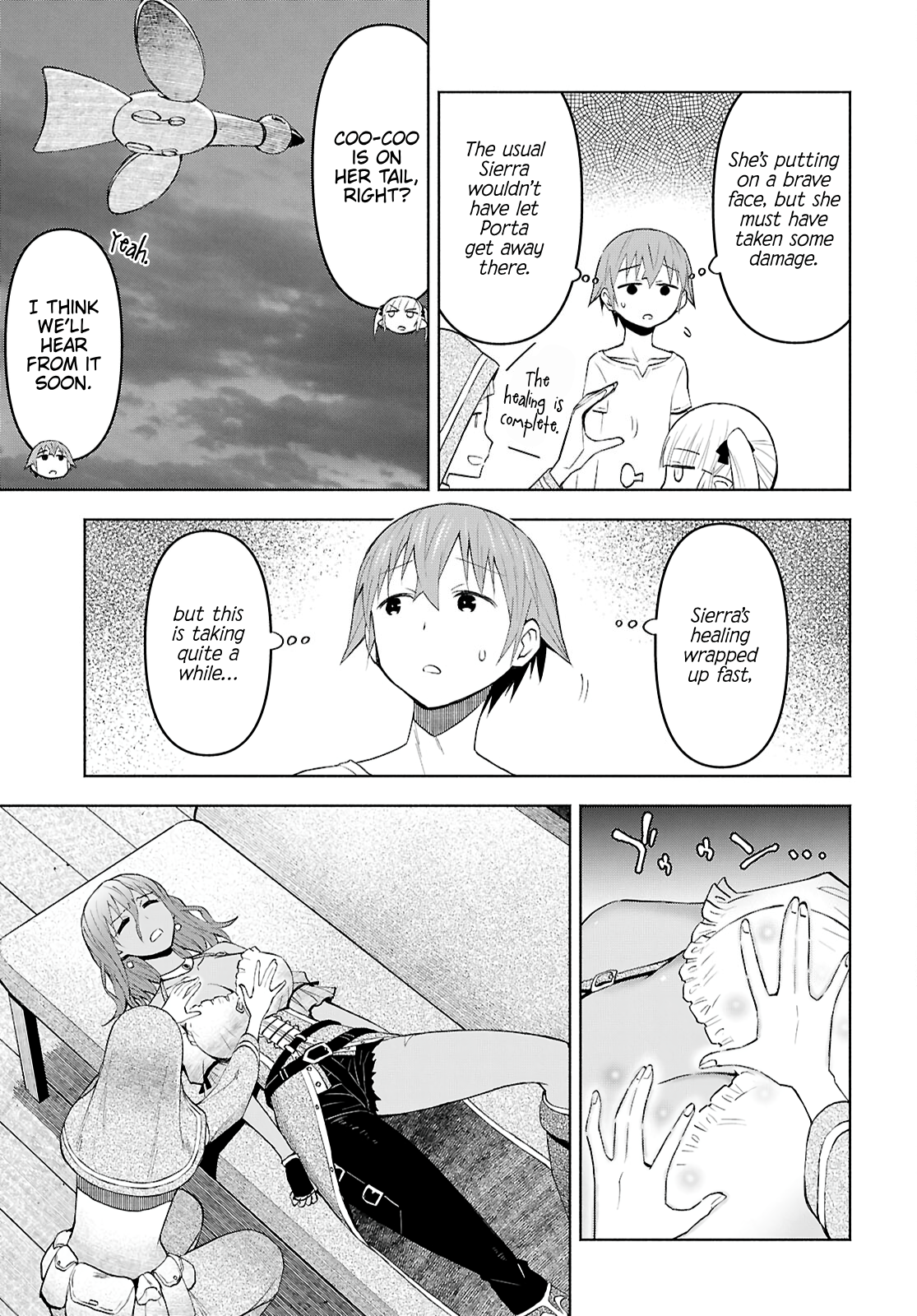 Dungeon Tou de Yadoya wo Yarou! Souzou Mahou wo Moratta Ore no Hosoude Hanjouki chapter 42 page 3