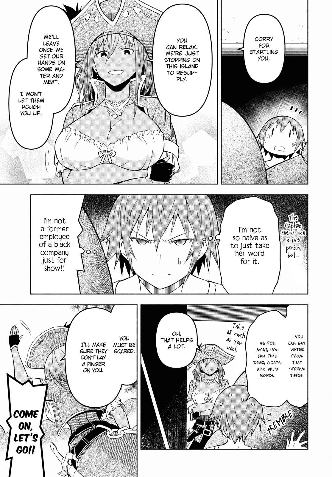 Dungeon Tou de Yadoya wo Yarou! Souzou Mahou wo Moratta Ore no Hosoude Hanjouki chapter 7 page 14