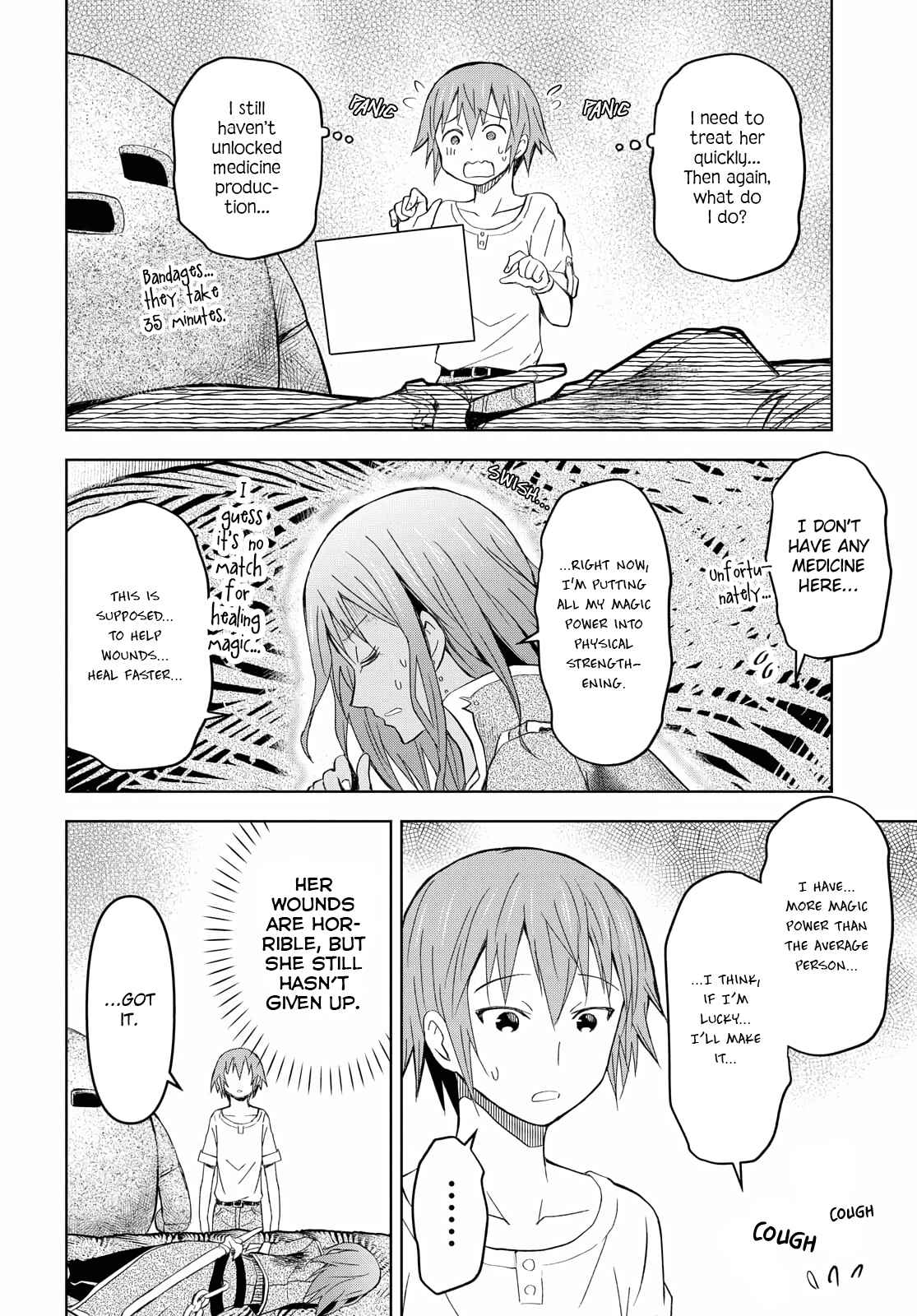 Dungeon Tou de Yadoya wo Yarou! Souzou Mahou wo Moratta Ore no Hosoude Hanjouki chapter 8 page 20