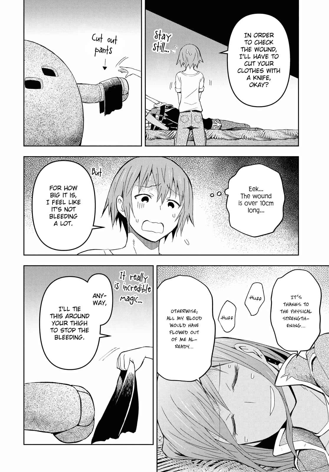 Dungeon Tou de Yadoya wo Yarou! Souzou Mahou wo Moratta Ore no Hosoude Hanjouki chapter 8 page 22