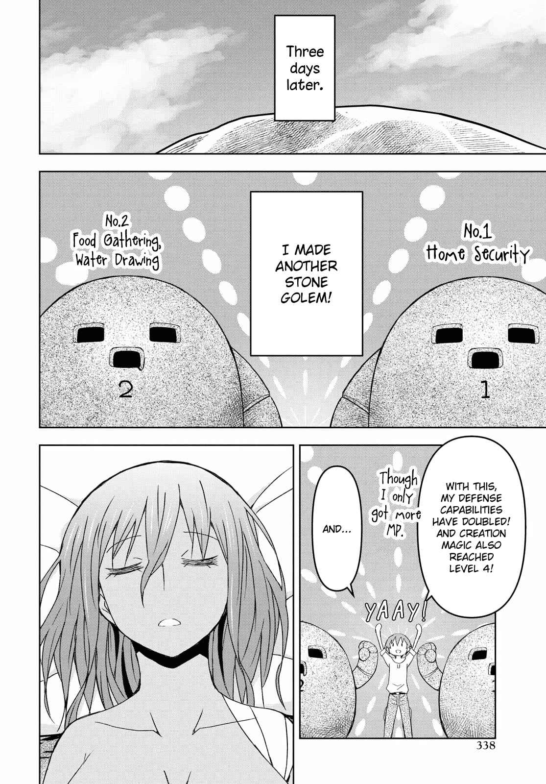 Dungeon Tou de Yadoya wo Yarou! Souzou Mahou wo Moratta Ore no Hosoude Hanjouki chapter 8 page 24